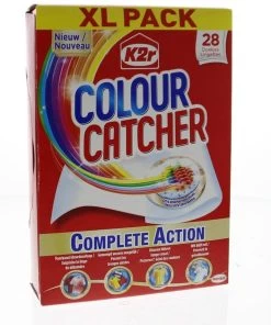 K2r Colour Catcher - Anti Kleurdoorloopdoekjes - Kleurbeschermer - 28 Stuks 14 K2r Colour Catcher - Anti Kleurdoorloopdoekjes - Kleurbeschermer - 28 Stuks -Schoonmaakproducten Winkel 1002x1200