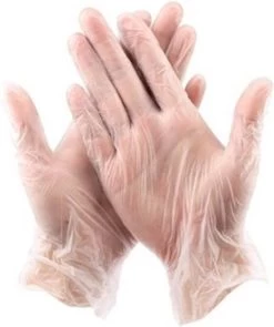 LifeStar-Vinyl Wegwerphandschoenen-100 St.-poedervrij-transparant-Maat M- Beschikbaar S-M-L-XL -Schoonmaakproducten Winkel 1004x1200 3