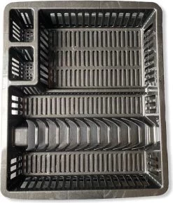 Afdruiprek Met Lekbak 2-delig + Gratis Schuurspons | Afdruiprek Voor Afwas | Afdruiprek | -Schoonmaakproducten Winkel 1024x1200