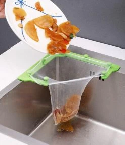 Merkloos Gootsteen Organizer - Gootsteen Afval Netje - Gootsteenontstopper - Spoelbak - Incl. 50 Netjes -Schoonmaakproducten Winkel 1032x1200