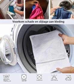ForDig Wasnet Waszakjes (5 Stuks) Voor Lingerie En Fijne Was - Geschikt Voor Wasmachine - Met Rits - Wit -Schoonmaakproducten Winkel 1047x1200 1