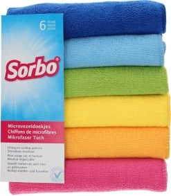 Sorbo Microvezeldoek - 6 Stuks - Assorti -Schoonmaakproducten Winkel 1048x1200 1