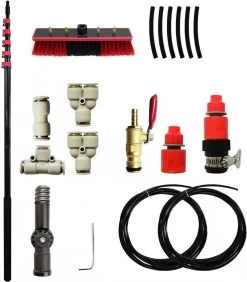 Kibani Telescoop Borstel 9m - Telescoopsteel Ramenwassen - Telescoopsteel Met Borstel - Telescoopsteel - Telescoopsteel Met Waterdoorvoer - Ramenwassen - Raamwisser Met Telescoopsteel - Raamwisser - Telescoopstelen -Schoonmaakproducten Winkel 1050x1200 5
