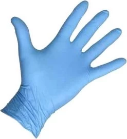 Intco Nitril Handschoenen - 100 Stuks Nitrile Wegwerp Handschoenen - Poedervrij, Latexvrij - Onderzoekshandschoenen - Maat: S - Blauw -Schoonmaakproducten Winkel 1094x1200 2