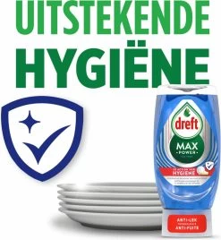 8x Dreft Max Power Afwasmiddel Extra Hygiëne 370 Ml -Schoonmaakproducten Winkel 1104x1200 1