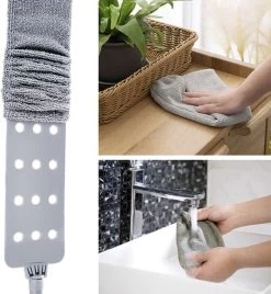 Eleganca Telescopische Plumeau Met Telescoopsteel Met 2 Koppen - 84 Tot 250 Cm - Uitschuifbaar - Ragebol - Stoffer - Lichtgewicht -Schoonmaakproducten Winkel 1106x1200