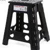 Merkloos Verdikt Kunststof Klapkruk-draagbaar-opvouwbare Kruk-Met Antislip Oppervlak Zwart 29x22cmx45cm -Schoonmaakproducten Winkel 1109x1200 2