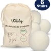 Wooly Drogerballen - 6 Wasdroger Ballen - Duurzaam - Wol - Herbruikbare Wasballen - Wasbol - Wasverzachter -Schoonmaakproducten Winkel 1119x1200 1