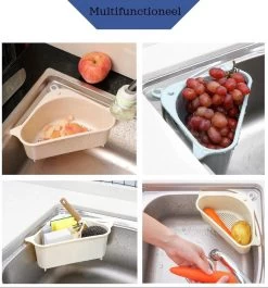 Cless - Gootsteenzeef – Grijs Zeef – Gootsteen Afvalbakje – Opvangbakje – Spoelbak – Afdruipbakje -Schoonmaakproducten Winkel 1119x1200 5