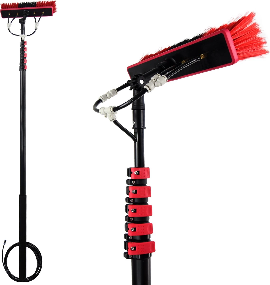 Kibani Telescoop Borstel 6m - Telescoopsteel Ramenwassen - Telescoopsteel Met Borstel - Telescoopsteel - Telescoopsteel Met Waterdoorvoer - Ramenwassen - Raamwisser Met Telescoopsteel - Telescoopstelen 3 Kibani Telescoop Borstel 6m - Telescoopsteel Ramenwassen - Telescoopsteel Met Borstel - Telescoopsteel - Telescoopsteel Met Waterdoorvoer - Ramenwassen - Raamwisser Met Telescoopsteel - Telescoopstelen
