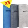 SEA Microvezeldoekjes | 3 SETS | Schoonmaakdoeken | Duurzaam | Microvezel Doek Auto | Reinigingsdoekjes | Microvezeldoeken | Schoonmaakdoekjes | Raamdoeken | 60x40cm | 3x3 Stuks