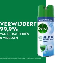 Dettol All In One Disinfectant Spray Linen - 400ml -Schoonmaakproducten Winkel 1145x1200 2