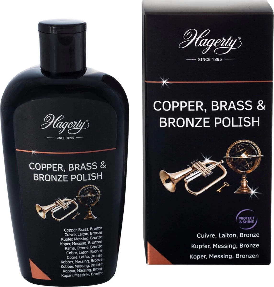 Hagerty Copper, Brass & Bronze Polish - Poetsmiddel Voor Koper, Messing En Brons 250 Ml 5 Hagerty Copper, Brass & Bronze Polish - Poetsmiddel Voor Koper, Messing En Brons 250 Ml - Afbeelding 3