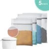 ForDig Wasnet Waszakjes (5 Stuks) Voor Lingerie En Fijne Was - Geschikt Voor Wasmachine - Met Rits - Wit 1 ForDig Wasnet Waszakjes (5 Stuks) Voor Lingerie En Fijne Was - Geschikt Voor Wasmachine - Met Rits - Wit -Schoonmaakproducten Winkel 1147x1200 1