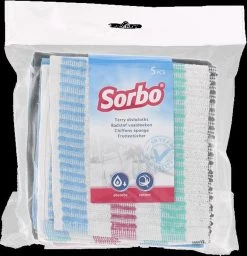 Sorbo Badstof Vaatdoeken 35 X 35 Cm 5 Stuks -Schoonmaakproducten Winkel 1160x1200 2
