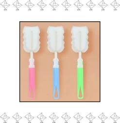 Merkloos EPIN | Glazen Spons | Fles Borstel | Drink Fles Spons | BLAUW -Schoonmaakproducten Winkel 1164x1200 3