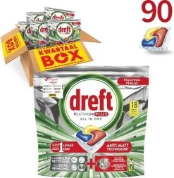 Dreft Platinum Plus Citroen - Voordeelverpakking 5x18 Stuks - Wasmiddel Capsules 15 Dreft Platinum Plus Citroen - Voordeelverpakking 5x18 Stuks - Wasmiddel Capsules -Schoonmaakproducten Winkel 1170x1200 4
