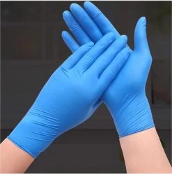 Wegwerp Handschoen Nitril Ongepoederd Latexvrij Large 100 Stuks/Doos KLEUR: WIT - Maat L – Wegwerphandschoenen - Poedervrij - Latex Free -Schoonmaakproducten Winkel 1185x1200 8