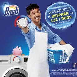 Dash All In 1 Wasmiddel Pods - Wascapsules - Witter Dan Wit - Voordeelverpakking 3 X 42 Wasbeurten -Schoonmaakproducten Winkel 1189x1200