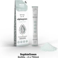SophieGreen Eco-Refill Pakket; Allesreiniger Blue Rebel En Orange Patchouli, +Keukenreiniger + Badkamerreiniger (4x2 Navulling= 8 X750ml) -Schoonmaakproducten Winkel 1191x1200 5