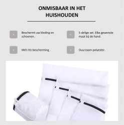 Merkloos Waszakken | Set Van 5 Waszakjes Met Rits - Waszak - Wasnet - Kledingzakjes - BH Was Zakjes - Laundry Bag Set Voor Ondergoed - Kleding - Delicaat Wasgoed - Wasmachine Zakjes - Wasgoed -Schoonmaakproducten Winkel 1192x1200 2