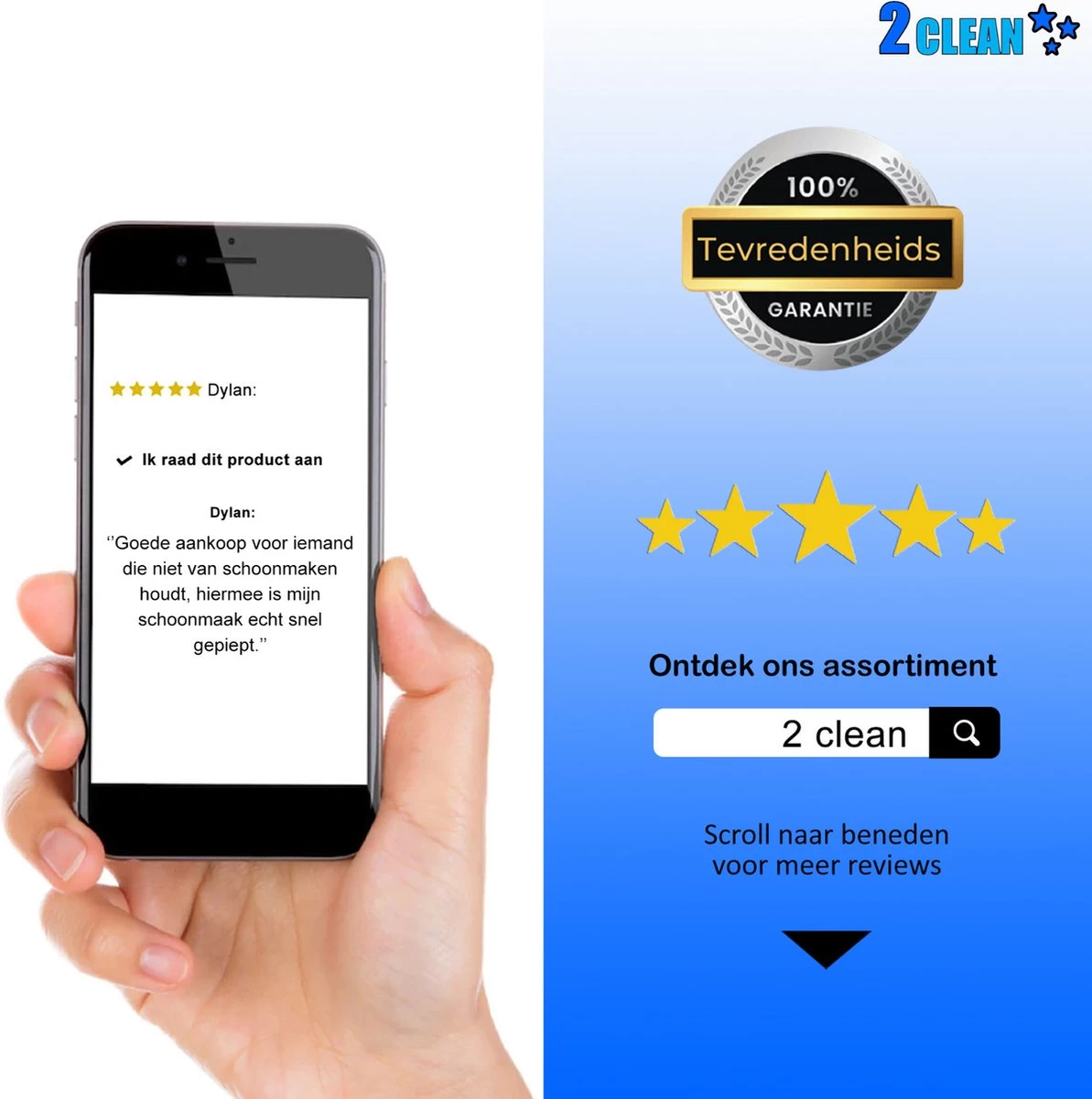 Elektrische Schoonmaakborstel - Schrobborstel - Handborstel - Schuurborstel - Schrobber - Badkamer - Toilet - Keuken 10 Elektrische Schoonmaakborstel - Schrobborstel - Handborstel - Schuurborstel - Schrobber - Badkamer - Toilet - Keuken - Afbeelding 8