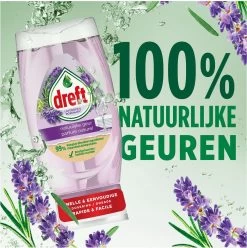 Dreft Natuurlijke Geur - Afwasmiddel - Lavendel & Rozemarijn - Ondersteboven Fles - Voordeelverpakking 8 X 370 Ml -Schoonmaakproducten Winkel 1195x1200 4