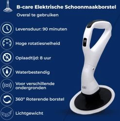 B-care Elektrische Schoonmaakborstel - 4 Opzetstukken - Wasborstel - Poetsmachine - Schrobborstel - Handborstel - Werkborstel - Schrobber - Boorborstel - Schoonmaakmiddelen - Reinigingsborstel 17 B-care Elektrische Schoonmaakborstel - 4 Opzetstukken - Wasborstel - Poetsmachine - Schrobborstel - Handborstel - Werkborstel - Schrobber - Boorborstel - Schoonmaakmiddelen - Reinigingsborstel -Schoonmaakproducten Winkel 1196x1200 2