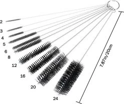 *** Schoonmaak Borstel/Rager Set 10 Stuks - Schoonmaak Ragertjes - Borstels Herbruikbare Rietjes - Van Heble®*** -Schoonmaakproducten Winkel 1200x1006 2