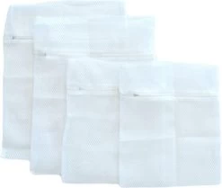 Orange85 Waszak - 4-Delige Set - Lingerie - Bh - Kleding - Met Ritssluiting - Waszakje - Groot - Klein - Wasgoed - Wasmachine - Wasnet - Polyester - Laundry Bag -Schoonmaakproducten Winkel 1200x1017