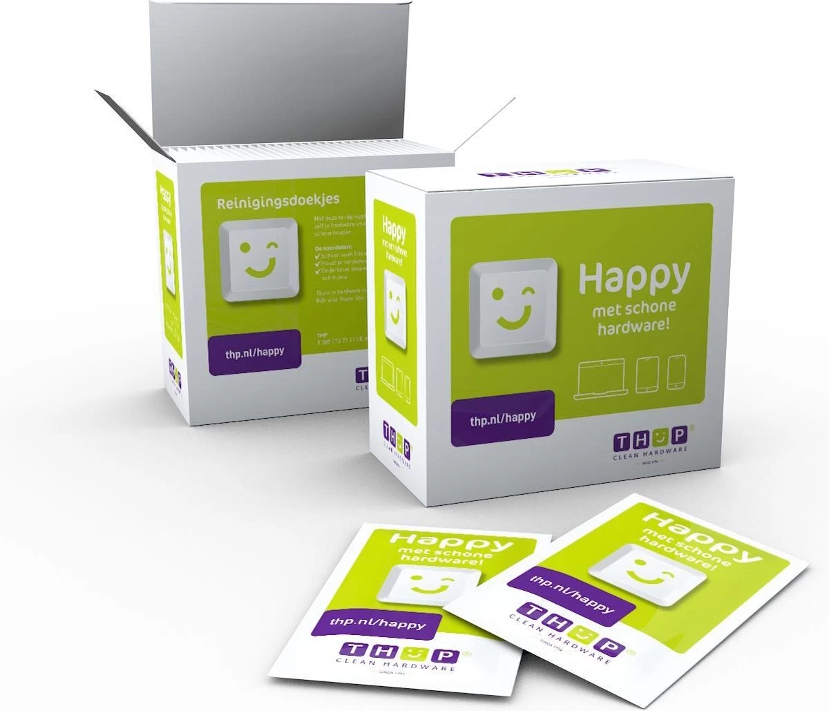 Maandbox 30 X Professionele Reinigingsdoekjes Voor O.a. Toetsenbord/beeldscherm/smartphone/laptop Van THP - Clean Hardware - Per 30 Stuks Verpakt In Handige Maandbox 3 Maandbox 30 X Professionele Reinigingsdoekjes Voor O.a. Toetsenbord/beeldscherm/smartphone/laptop Van THP - Clean Hardware - Per 30 Stuks Verpakt In Handige Maandbox