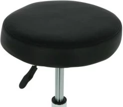 Alora Tabouret Op Wielen - Zadelkruk - Zwart - Kruk – Kapperskruk - Draaikruk - Werkkruk - Verstelbaar -Schoonmaakproducten Winkel 1200x1049 4