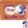 Robijn Wascapsules 3-in-1 Color 15 Stuks -Schoonmaakproducten Winkel 1200x1051