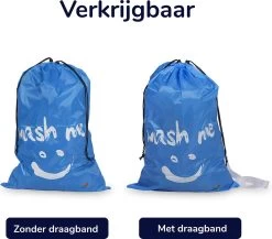 Wonair - Waszakken Voor Wasgoed - 60x90cm - Hemelsblauw - Met Trekkoord -Schoonmaakproducten Winkel 1200x1055 3