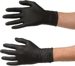 Unigloves Black Pearl - Nitril Handschoenen - Zwart - Maat L - Disposable Handschoenen - Zonder Latex - Poedervrij - 100stuks -Schoonmaakproducten Winkel 1200x1061 1