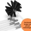 NIRAX Professionele Schoorsteenveegset Verstelbaar Tot 9 Meter – Schoorsteenveger - Veegkit – Schoorsteen Borstel - Schoorsteenreiniger - Borstel Set - Kachel - Onderhoud -Schoonmaakproducten Winkel 1200x1063 3