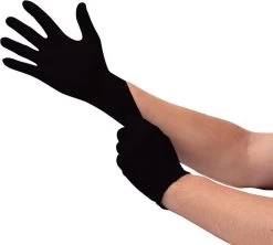 Handschoenen Wegwerp Nitril - Latex Vrij - Ongepoederd - Zwart - Maat XL - 100 Stuks -Schoonmaakproducten Winkel 1200x1080 1