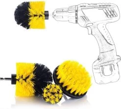 Merkloos 3 Delige Borstelset Voor Boormachine, Opzetstuk Voor Boormachine, Reinigingsborstels, Boorborstels -Schoonmaakproducten Winkel 1200x1083 1