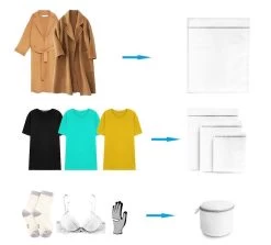 ForDig Wasnet Waszakjes (5 Stuks) Voor Lingerie En Fijne Was - Geschikt Voor Wasmachine - Met Rits - Wit -Schoonmaakproducten Winkel 1200x1083