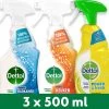 Dettol - 1,5L Allesreiniger Spray Power & Fresh - Badkamer 1x500 Ml Keuken 1x500ml Citrus 1x500ml - Voordeelverpakking -Schoonmaakproducten Winkel 1200x1084 4