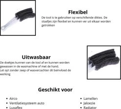 2x Luxaflex Reiniger - Jaloezie Reiniger - Lamellen Borstel - Stoffer -Plumeau - Stof Reiniger - Microvezeldoek - Borstel - -Schoonmaakproducten Winkel 1200x1085 3