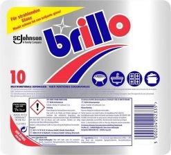 Brillo Schuursponsjes 10 Stuks