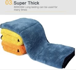 Droogdoek Auto - Watermagneet - Microvezel - Doek - 45 X 38 Cm - Blauw - Super Zacht! 20 Droogdoek Auto - Watermagneet - Microvezel - Doek - 45 X 38 Cm - Blauw - Super Zacht! -Schoonmaakproducten Winkel 1200x1098 3