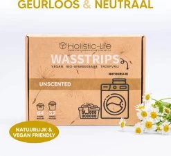 Wasmiddeldoekjes - Ongeparfumeerd Wasstrips 128 Wasbeurten – Wasmiddel Wasdoekjes - Natuurlijke Wasverzachter – Vegan – Zero Waste -Schoonmaakproducten Winkel 1200x1100