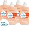 Seepje Wasverzachter - Sandelhout En Perzik – Natuurlijke Ingredienten - 4 X 30 Wasbeurten - 4 X 750ML -Schoonmaakproducten Winkel 1200x1119 1