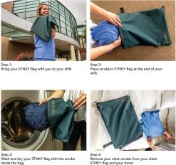 STNKY Pro Edition - Wasbare Sport, Reis- En Wastas - Groen - 13 Liter - Geurloos -Schoonmaakproducten Winkel 1200x1129 4