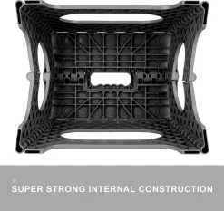 Buxibo - Kruk - Krukje - Keukentrap - Keukentrapje - Opvouwbaar Trapje - Keuken/Badkamer/Schuur Trapje - 29 X 24 X 40cm -Schoonmaakproducten Winkel 1200x1134