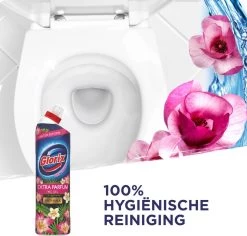 Glorix WC Powergel Toiletreiniger Pink Flower - 6 X 750 Ml - Voordeelverpakking -Schoonmaakproducten Winkel 1200x1147 8