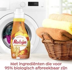 Robijn Classics Passiebloem & Bergamot Wasverzachter - 8 X 30 Wasbeurten - Voordeelverpakking -Schoonmaakproducten Winkel 1200x1159 1