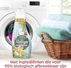 Robijn Collections Kokos Wasverzachter - 4 X 30 Wasbeurten - Voordeelverpakking 12 Robijn Collections Kokos Wasverzachter - 4 X 30 Wasbeurten - Voordeelverpakking -Schoonmaakproducten Winkel 1200x1159 3